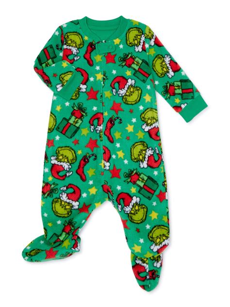 Seuss' The <b>Grinch</b>. . Grinch pajamas infant